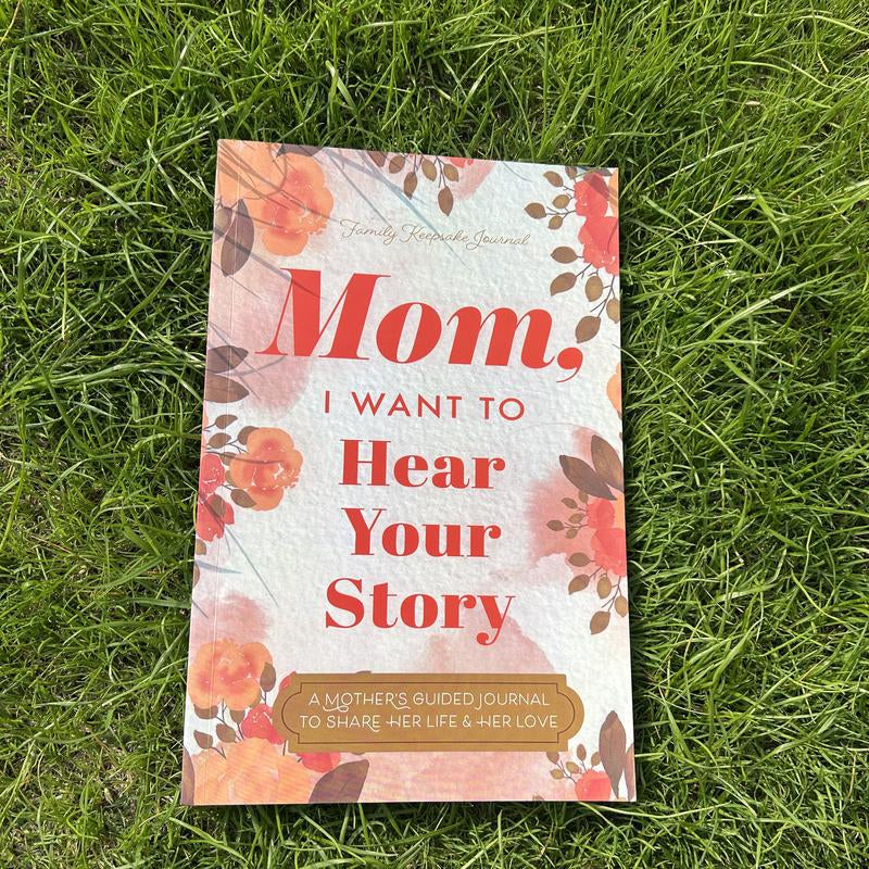 Best Gift for Parents！Mom/Dad/Grandma/Grandpa, I Want to Hear Your Story - Heartfelt Storytelling - Four Options