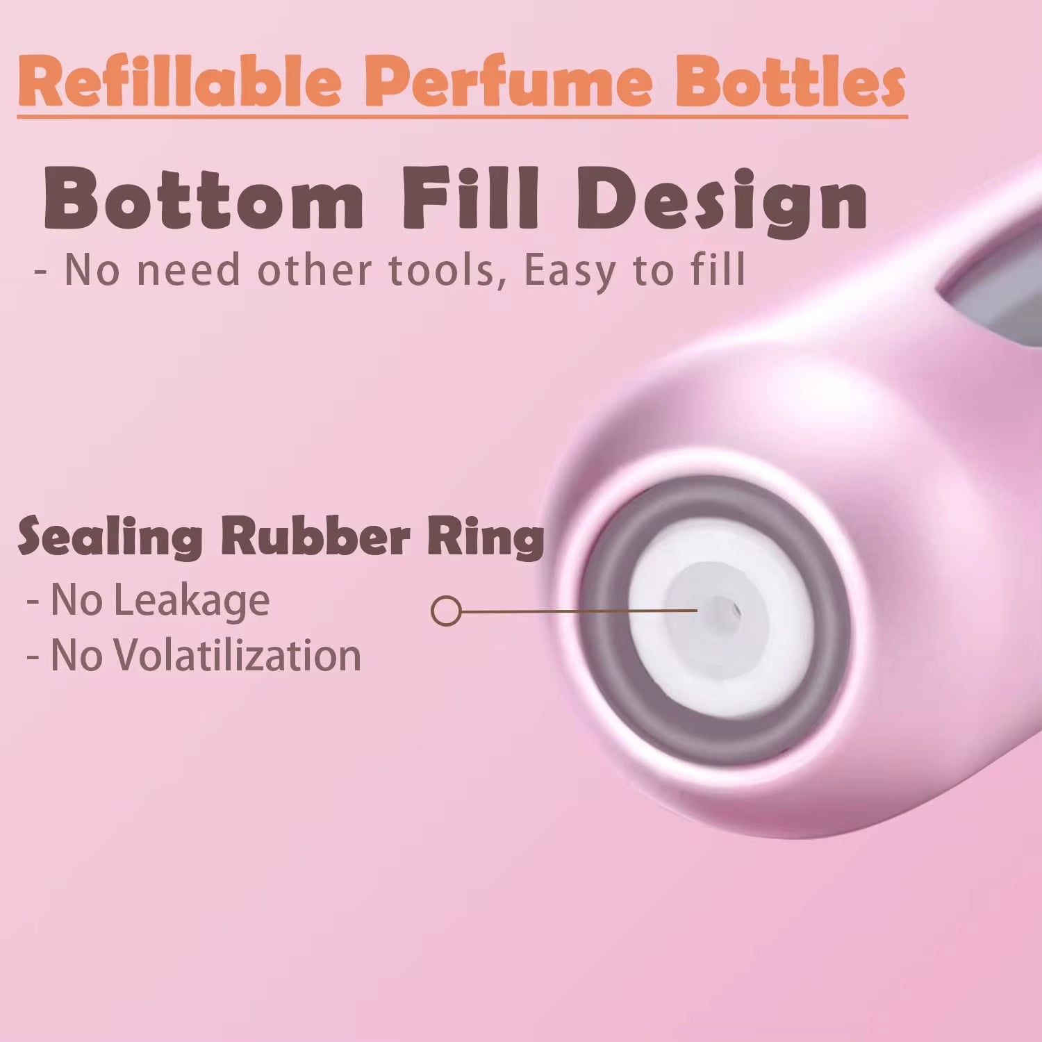 Refillable Travel Perfume Atomizer