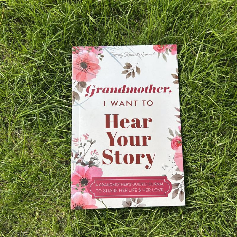 Best Gift for Parents！Mom/Dad/Grandma/Grandpa, I Want to Hear Your Story - Heartfelt Storytelling - Four Options